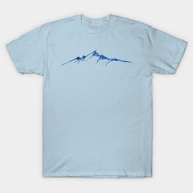 winter mountain signature T-Shirt by pholange